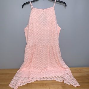 Pink summer dress